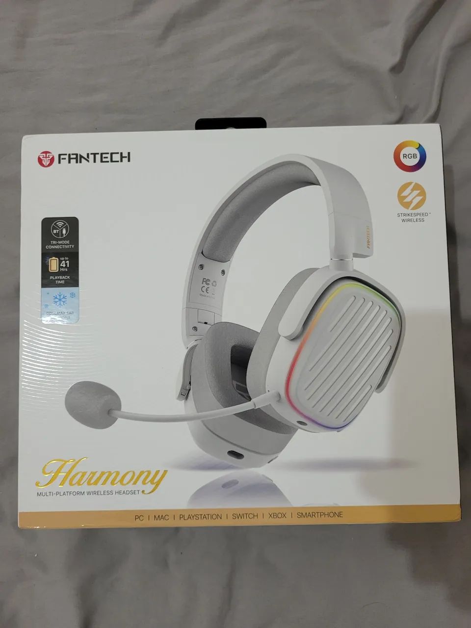 Headset Fantech Harmony Fones de Ouvido Centro, Fortaleza