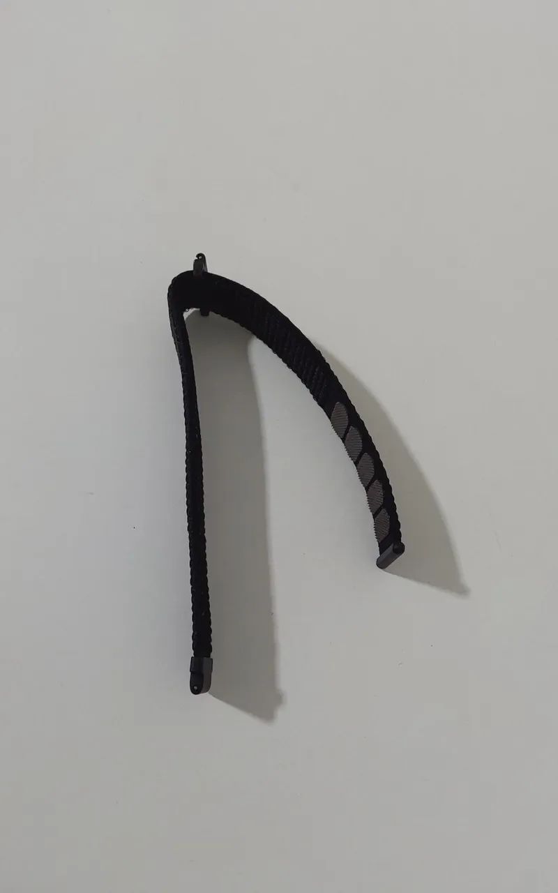 Pulseira de Nylon 18mm Preta - Foto 3