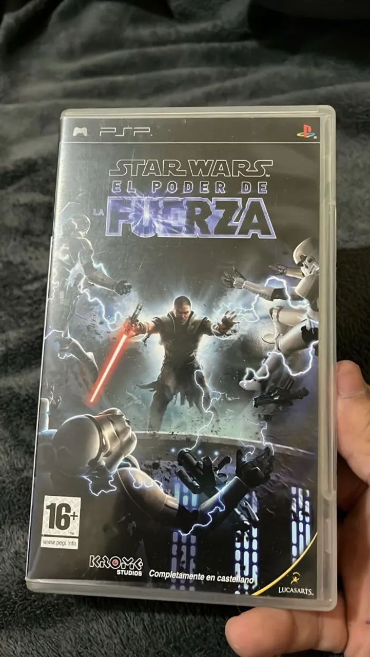 Jogo Star Wars el poder de fucrza de psp