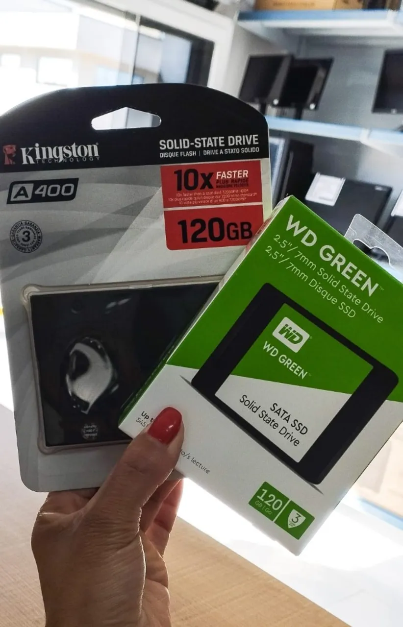 SSD 120GB KINGSTON OU WD