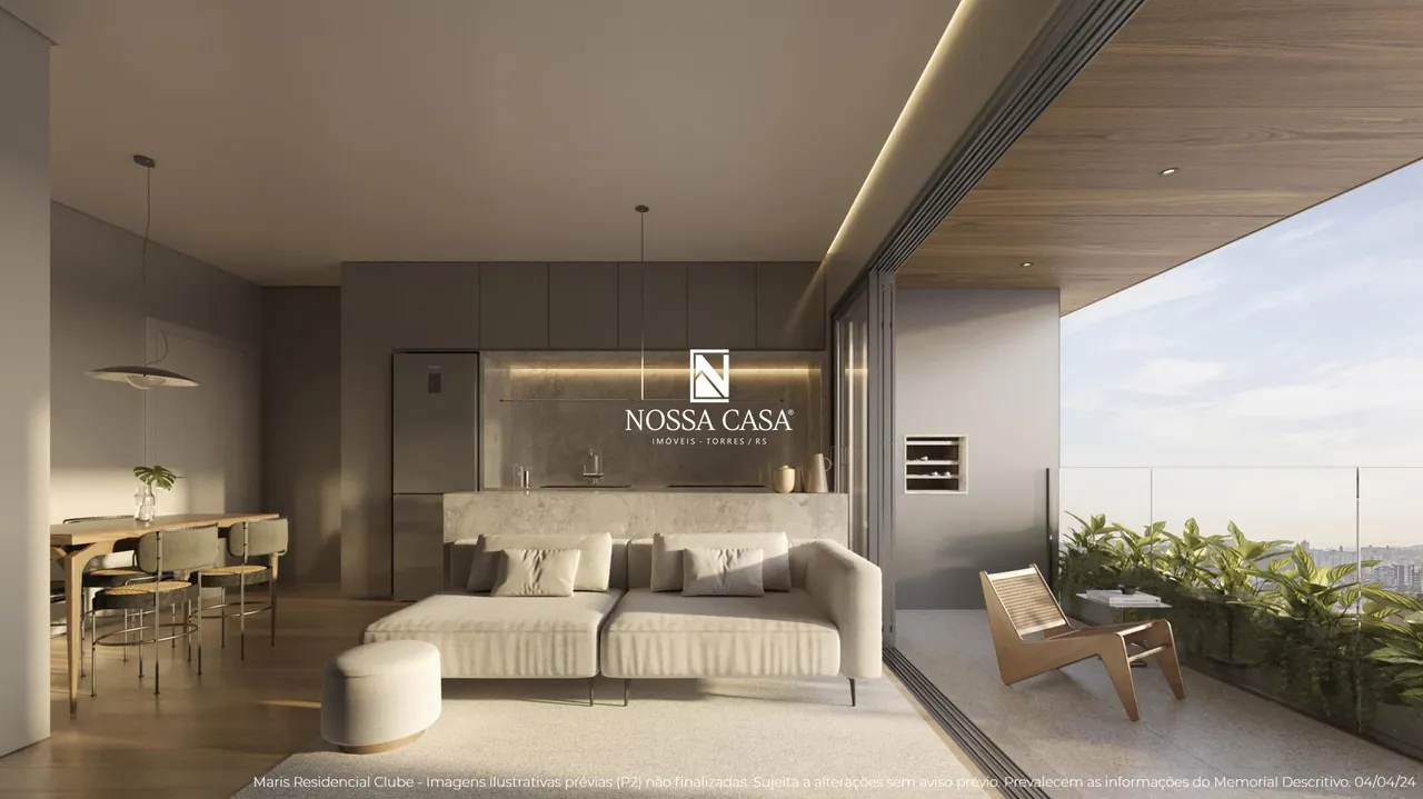 Apartamento dois quartos com uma suite em Perequê - Porto Belo/SC