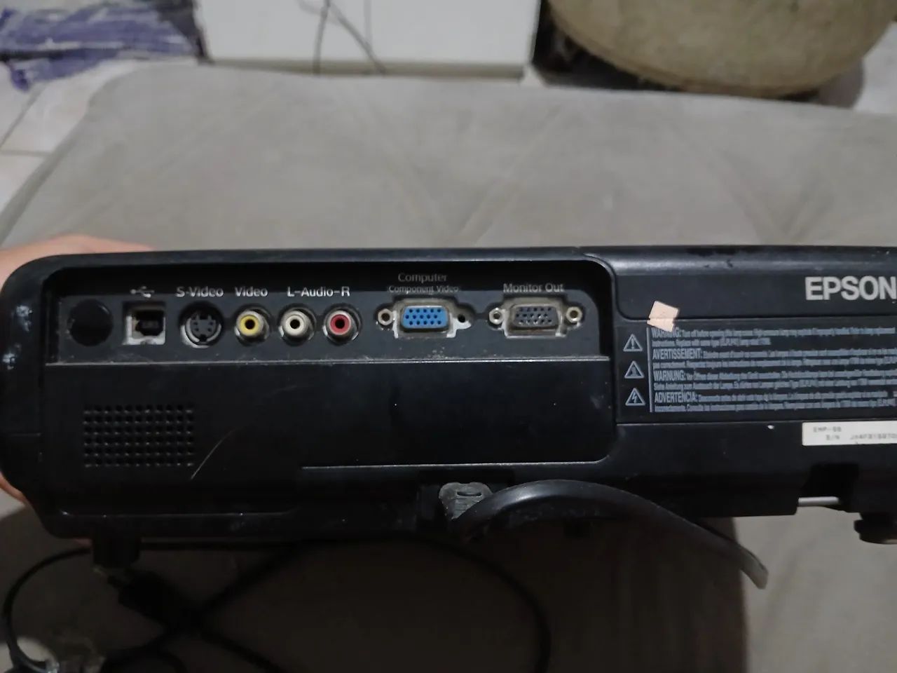Projetor Epson PowerLite S5+ Usado - Foto 3