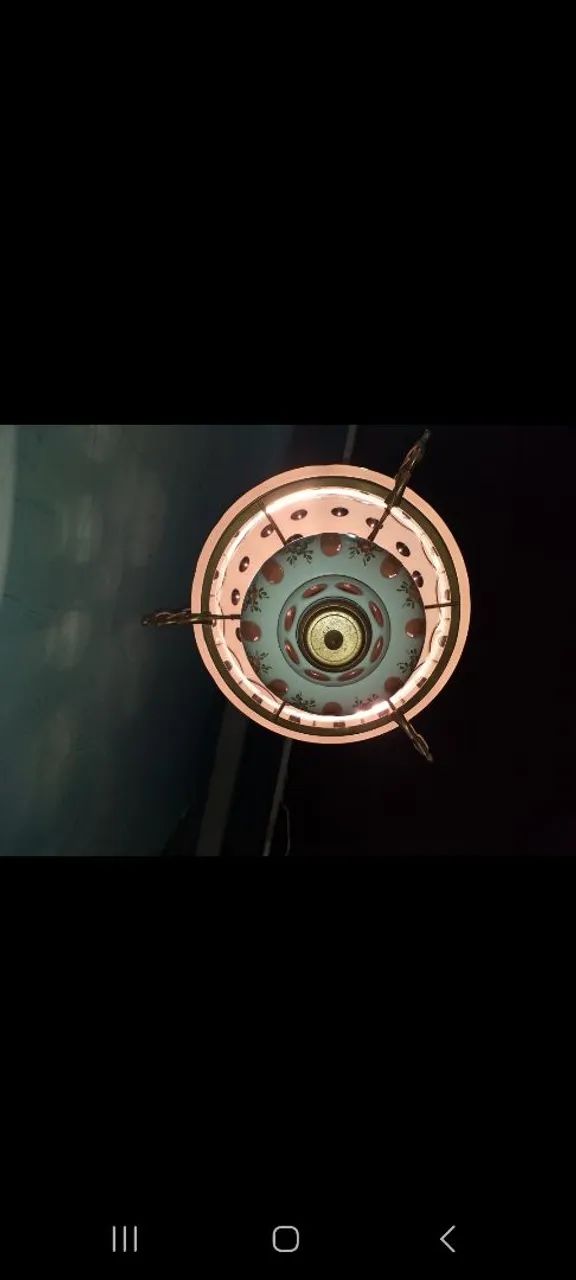 LUSTRE ANTIGO OVERLAY RARIDADE  - Foto 3