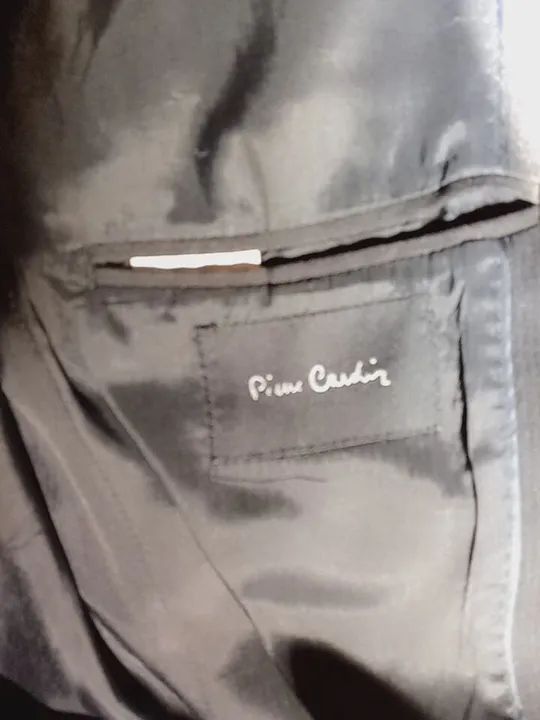 Blazer  Masculino Preto Pierre Cardin - Foto 3