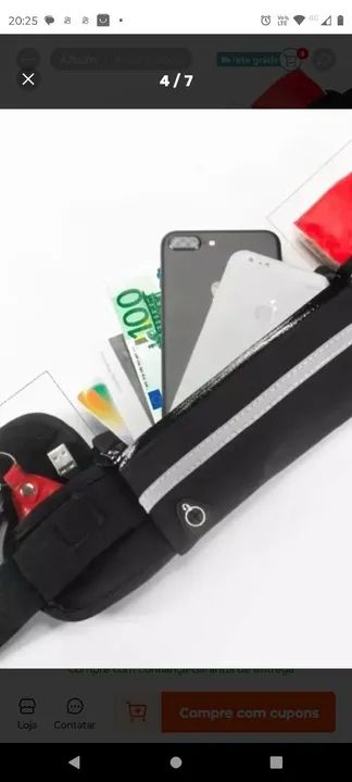 Pochete de corrida impermeável - neoprene - Foto 2