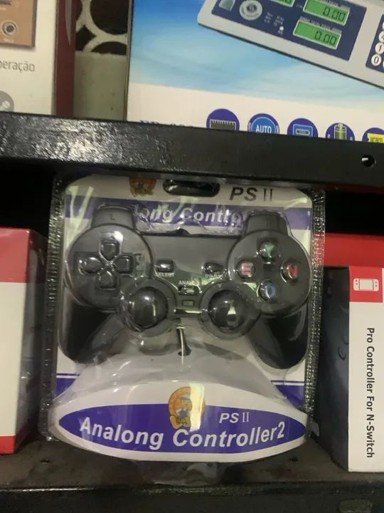 Controle Analógico PS2 - Novo