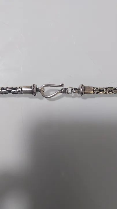 corrente bali prata 45 cm - Foto 2
