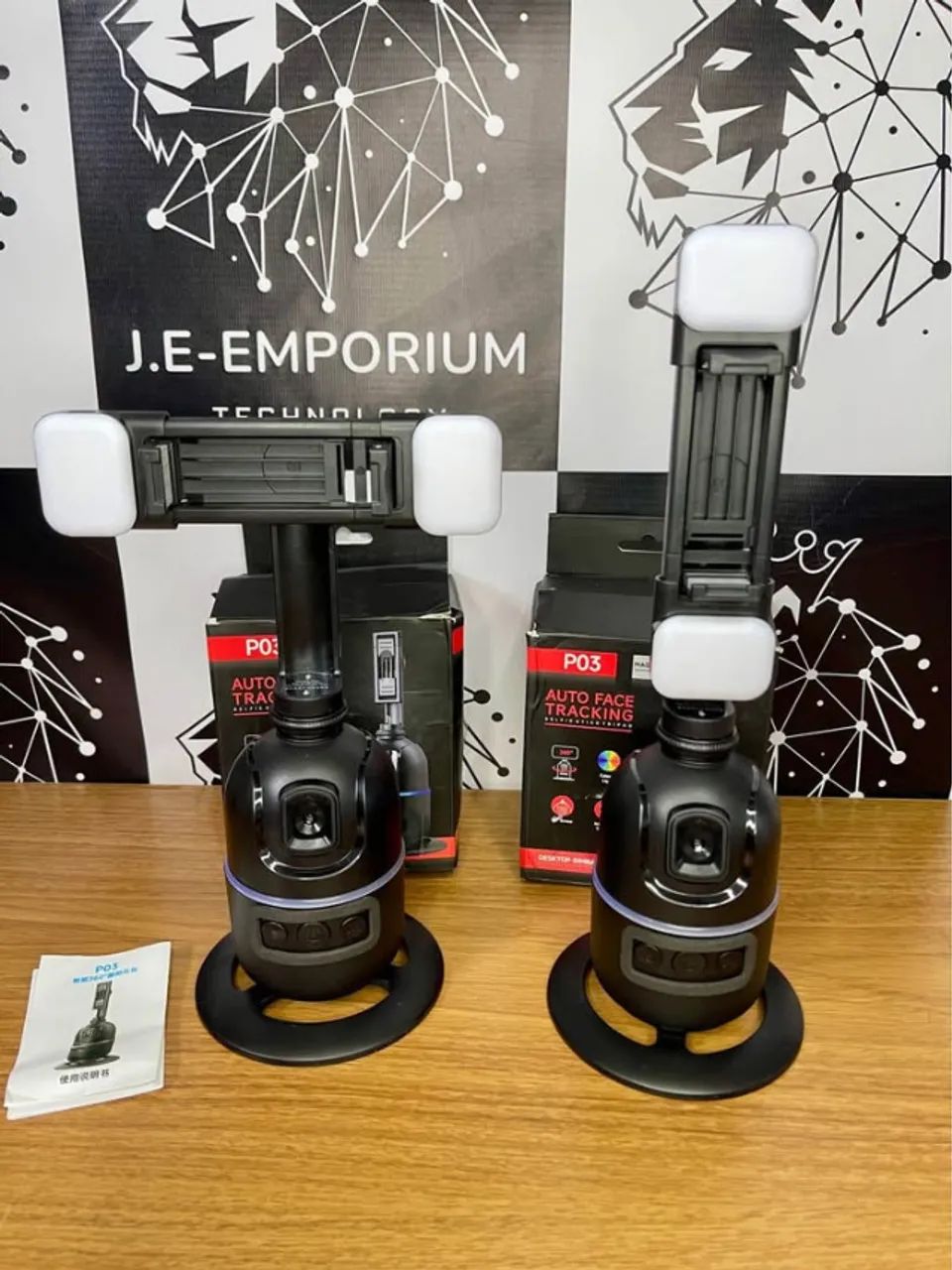 ? Suporte de Celular com Rastreamento Facial Automático 360° - Modelo P03 - Foto 2