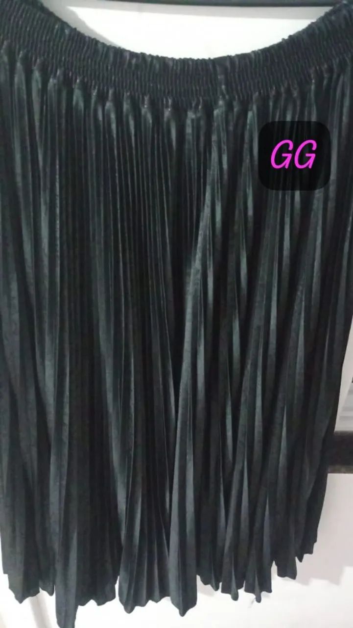 Saia plissada GG - Foto 3