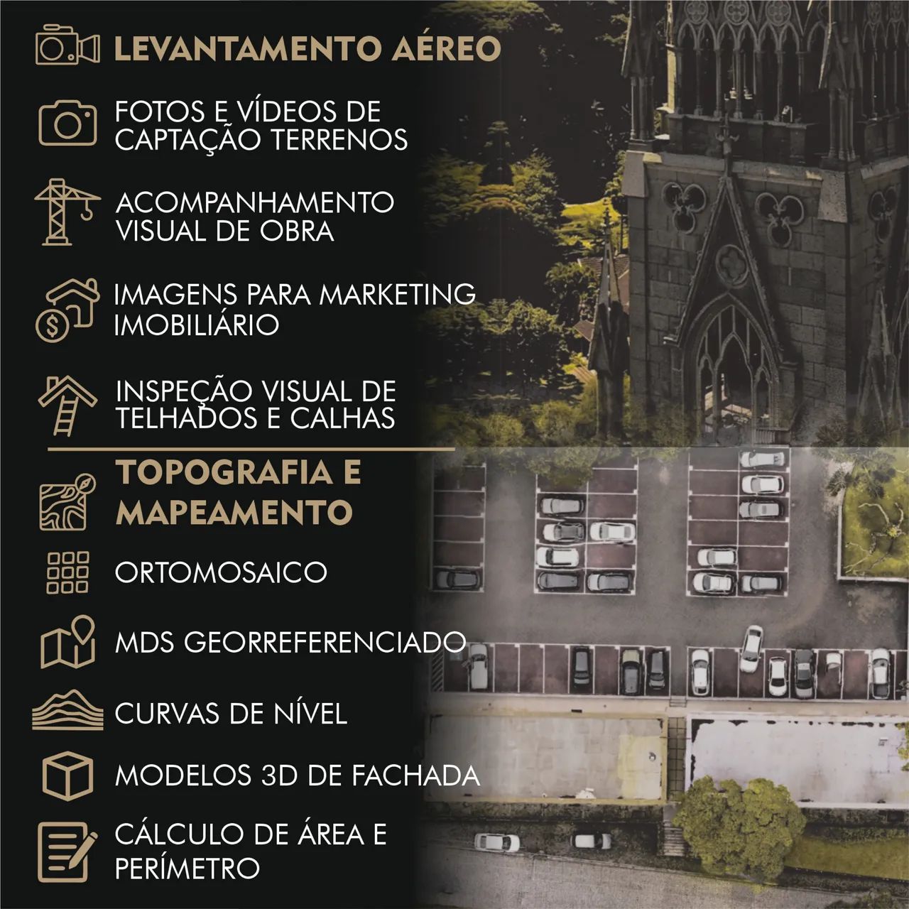 Serviços de Drone e Mapeamento Aéreo Profissional - Foto 2