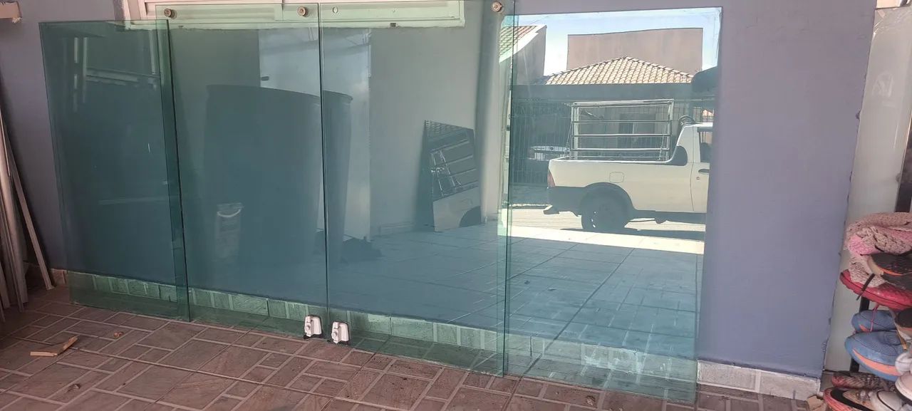 Janela de vidro 