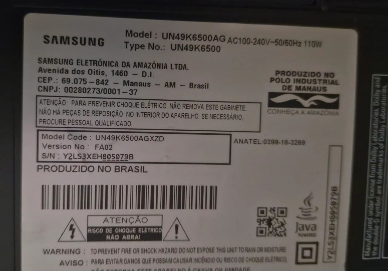 Peças TV Sanssung Curved - Foto 3