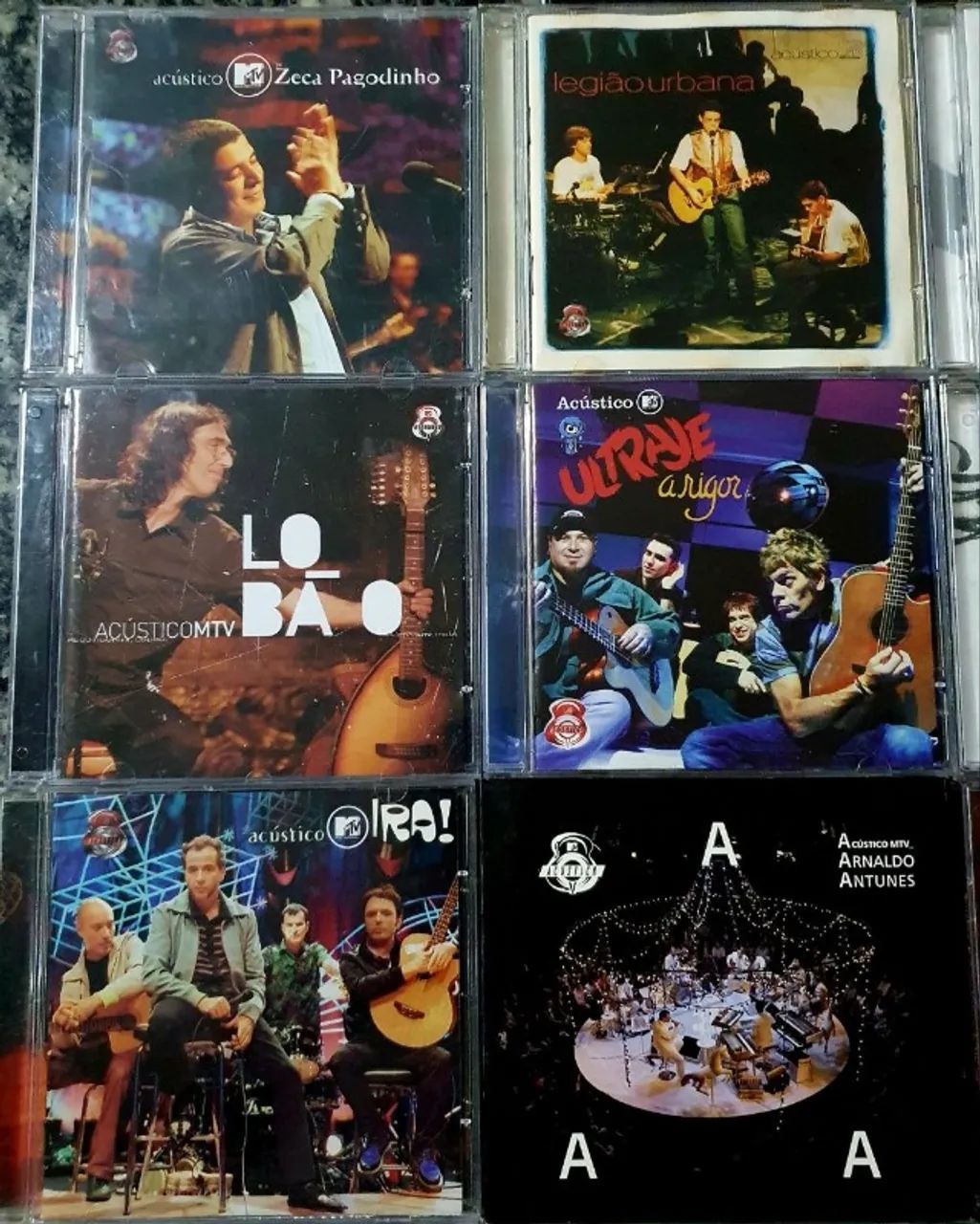 Lote com CDs Acústico MTV Originais com 27 CDs - Foto 5