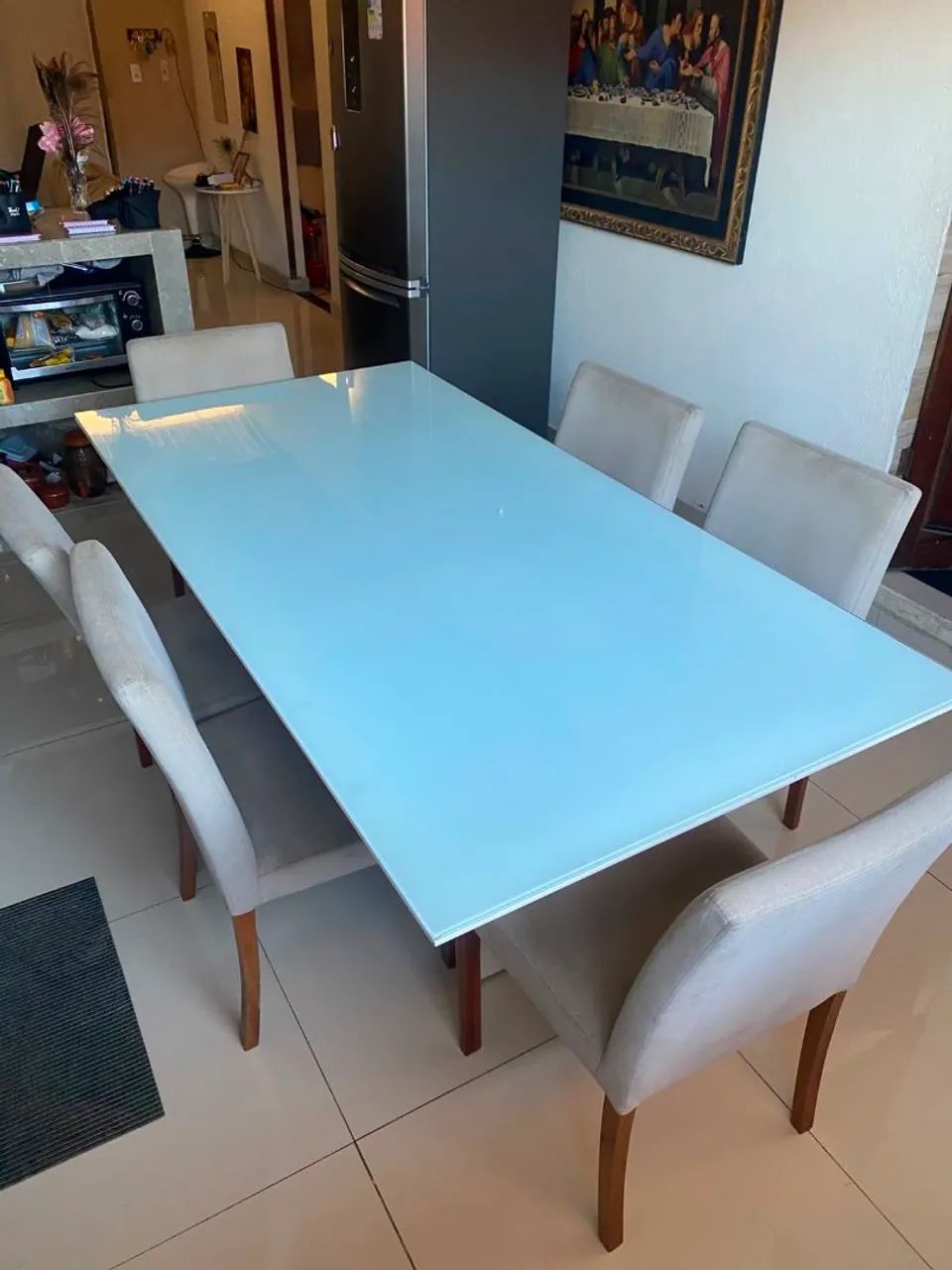 Mesa com 6 cadeiras  - Foto 3