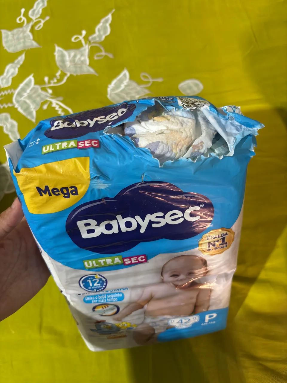 Fralda Babysec P, 42 unidades - Foto 2