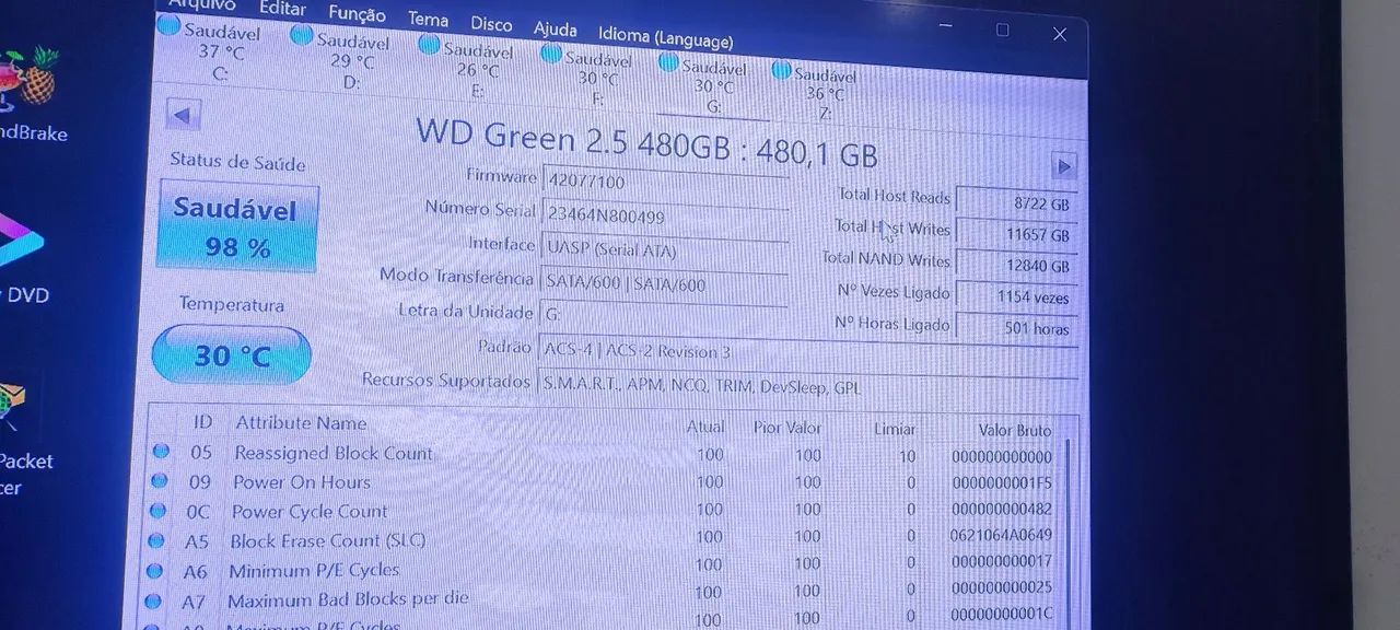 Ssd sata 480gb - Foto 2