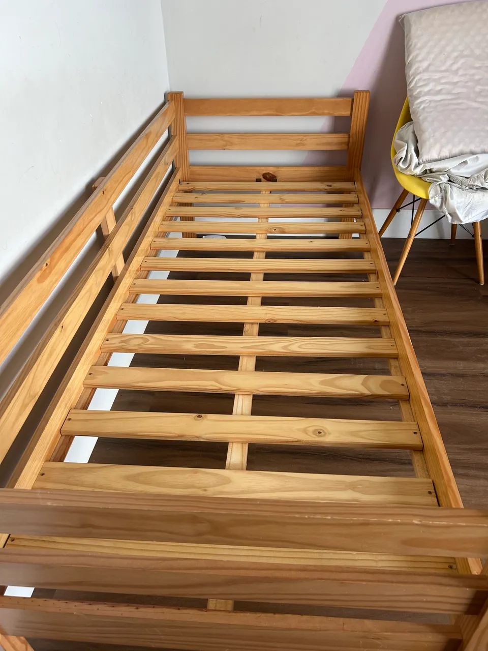 CAMA SOFÁ DE MADEIRA - Foto 3
