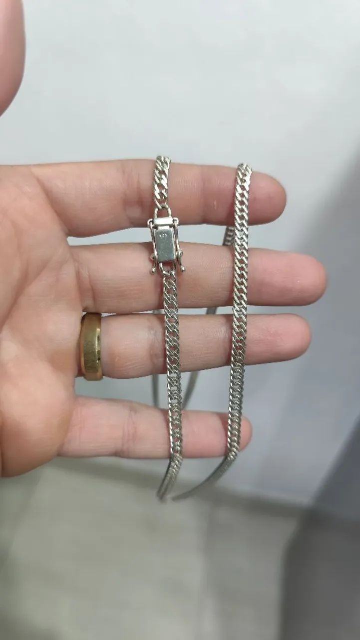 Corrente Grumet prata 925 DESAPEGO