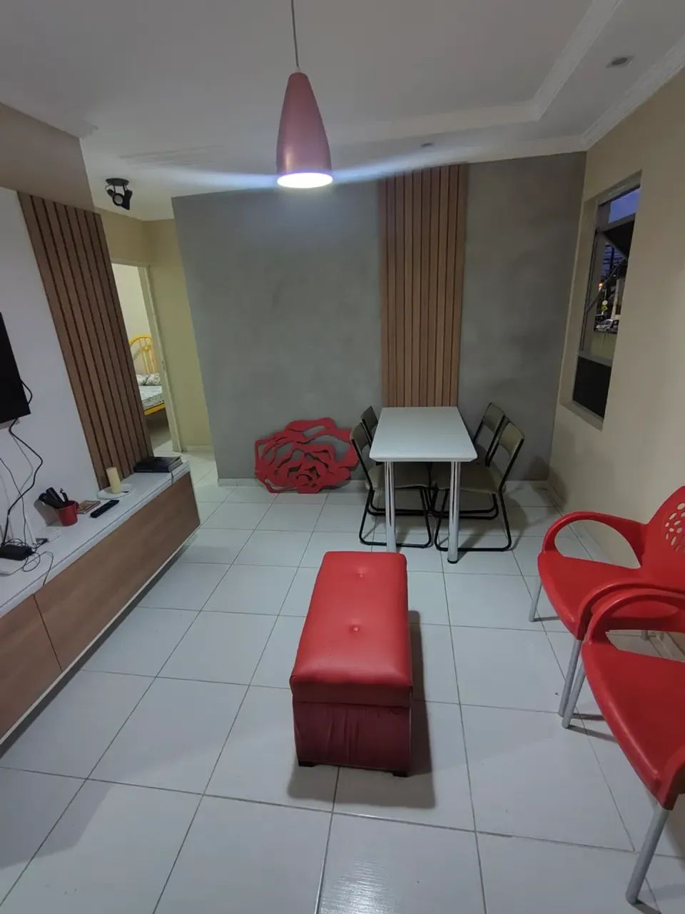 Alugo Apto de 2 quartos mobiliado no São Jorge - Foto 2