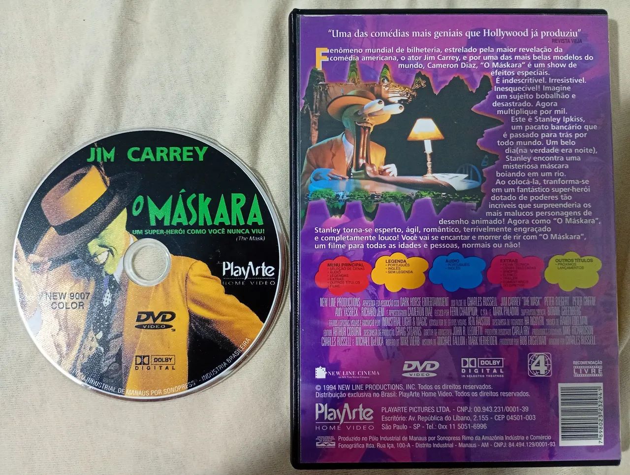 Dvd O maskara (raro primeira tiragem ) - Foto 2