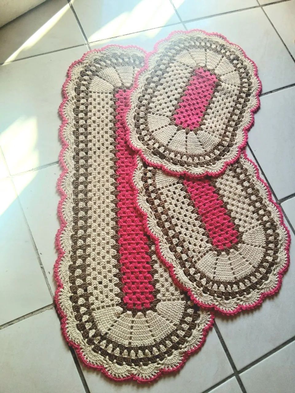 Kit passadeira em croche