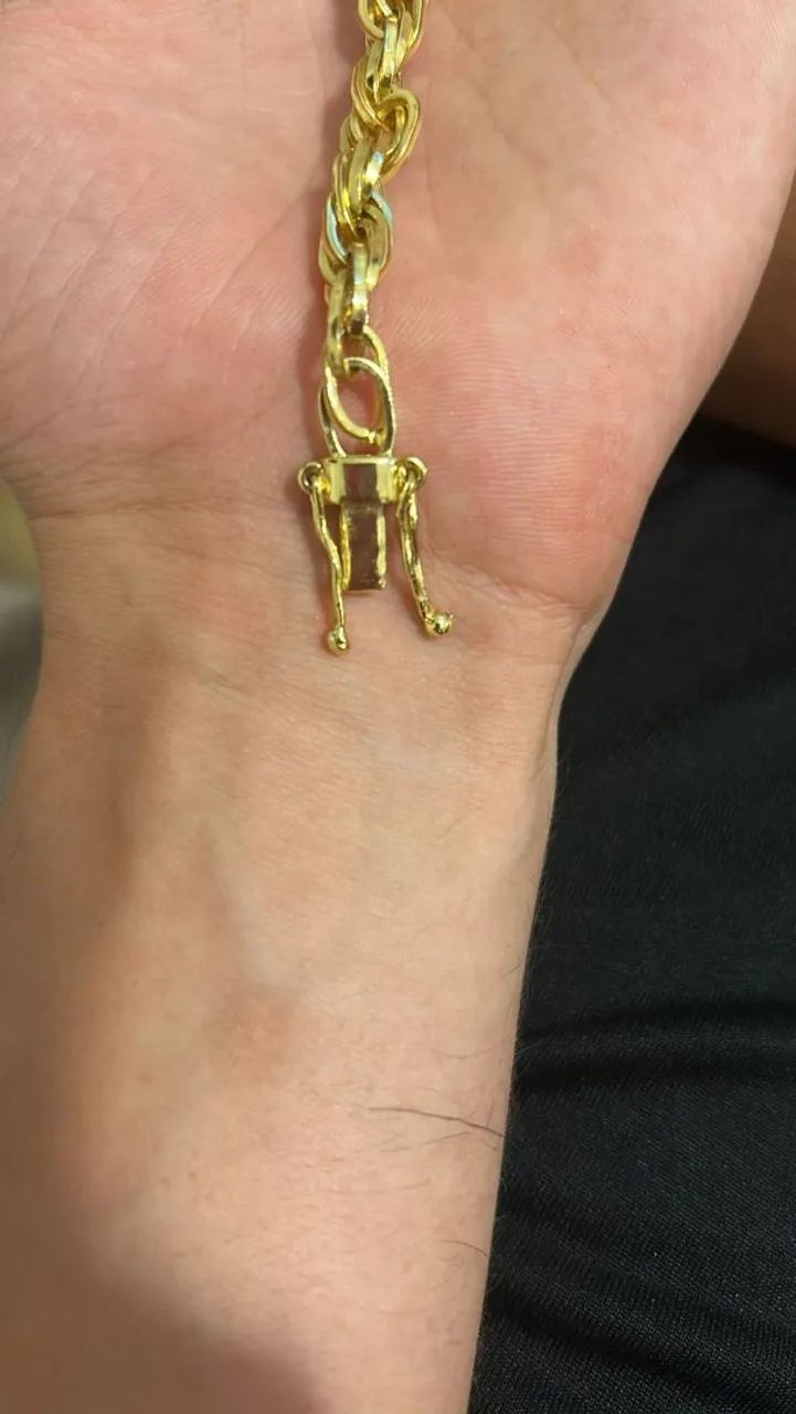 Pulseira banhada em ouro 18k  - Foto 4