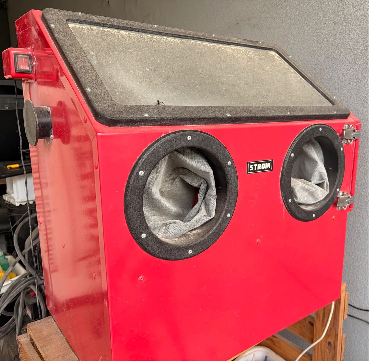 Cabine / Jateadora de Bancada Strom - Foto 2