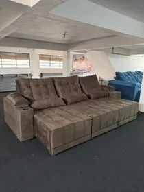 Sofá Reclinável Espuma D33 2,90m - (Promoção)!!! - Foto 2