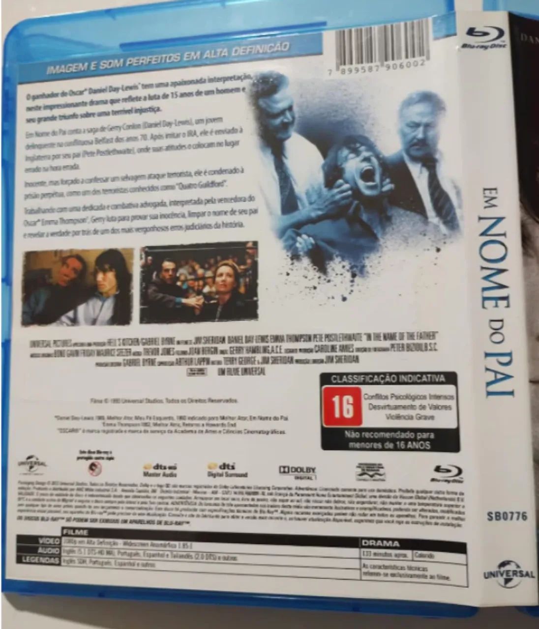 Blu-ray Em nome do pai - Foto 2