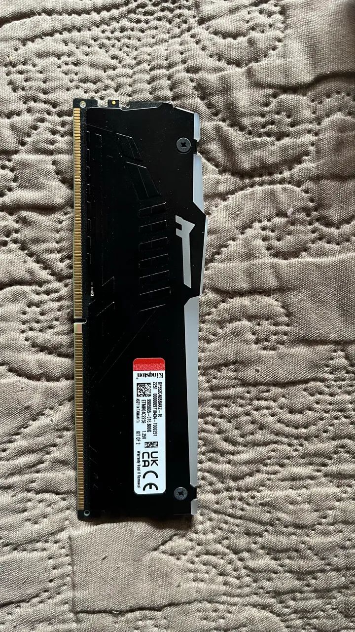 Memória ram fury 8gb  - Foto 2