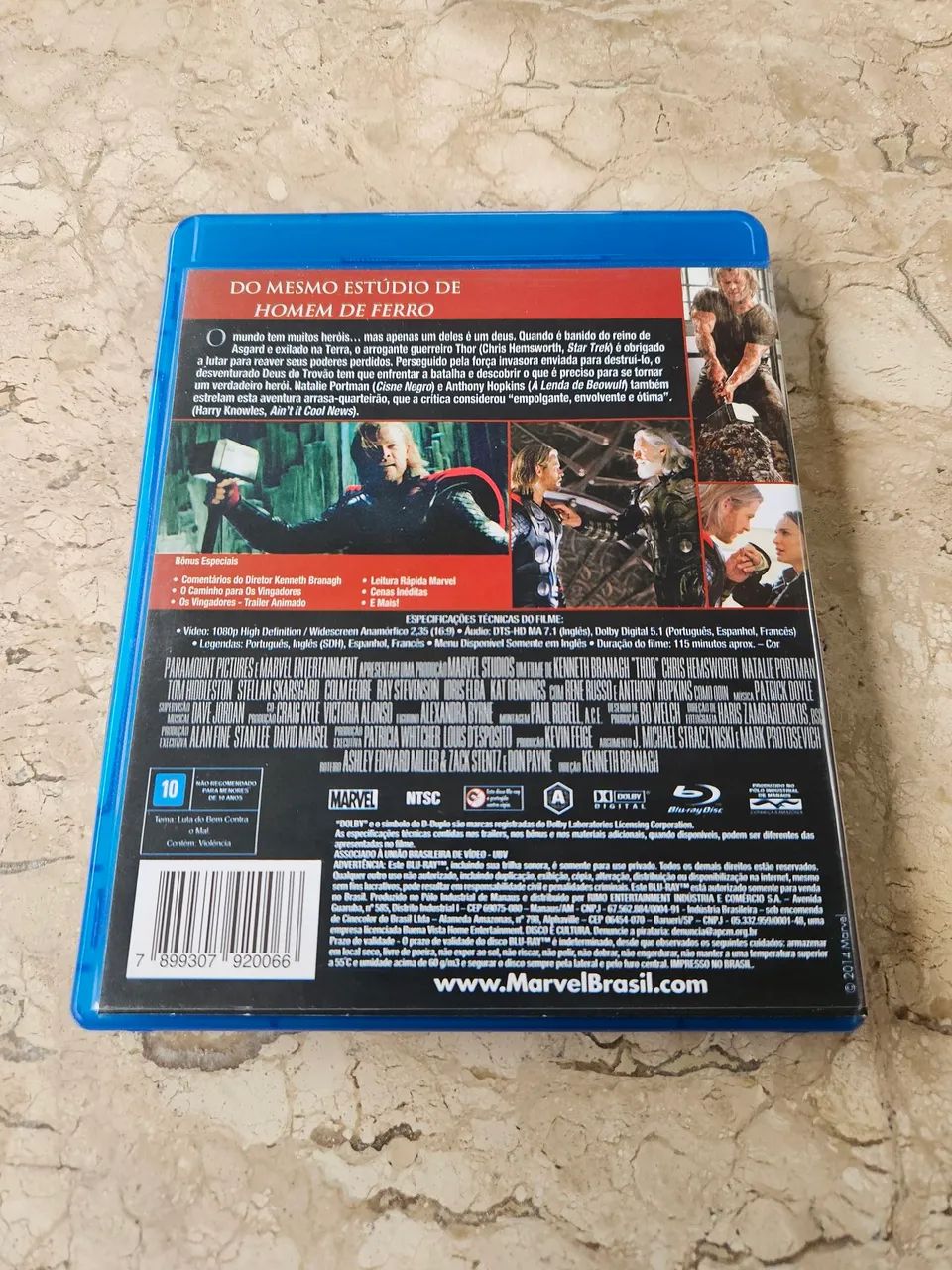Blu-ray Thor (Marvel) - Original - Foto 3