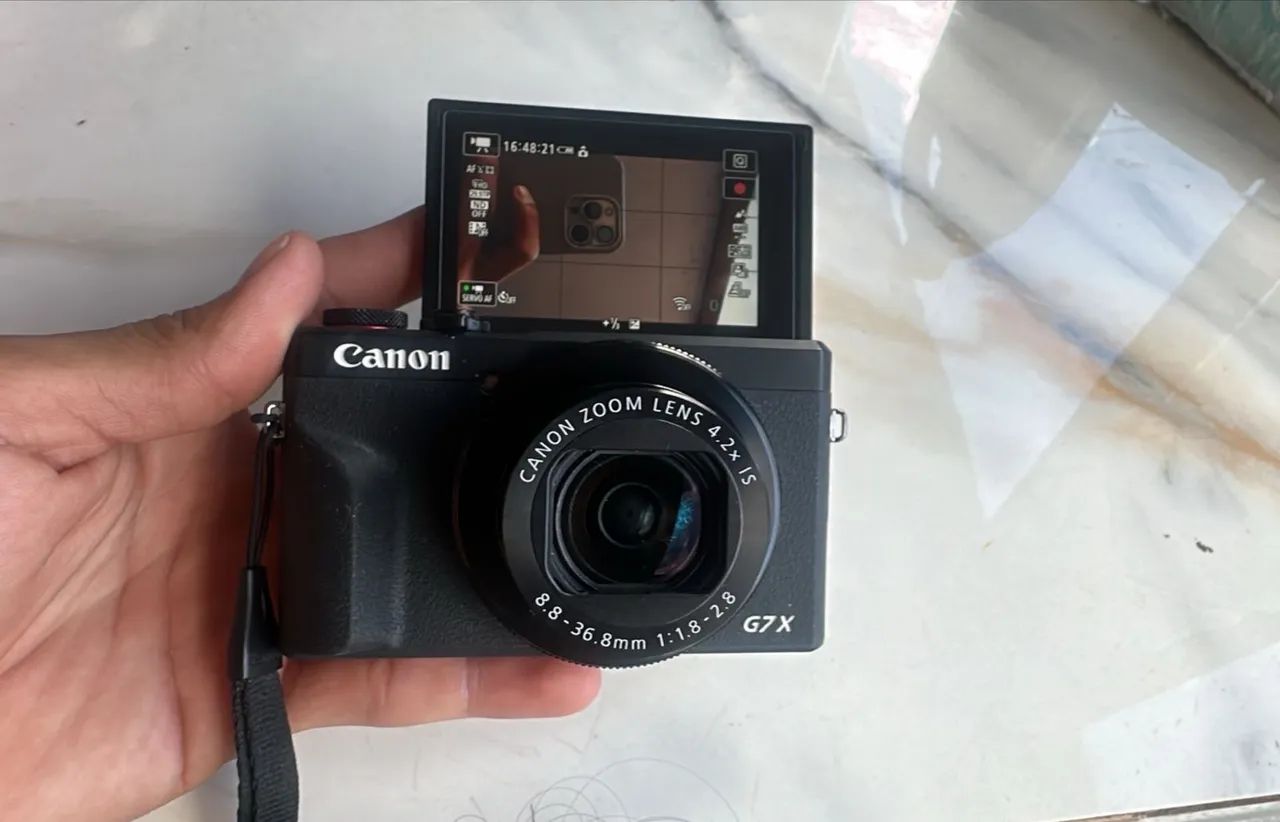 Câmera canon powershot g7 x mark iii preta  - Foto 2