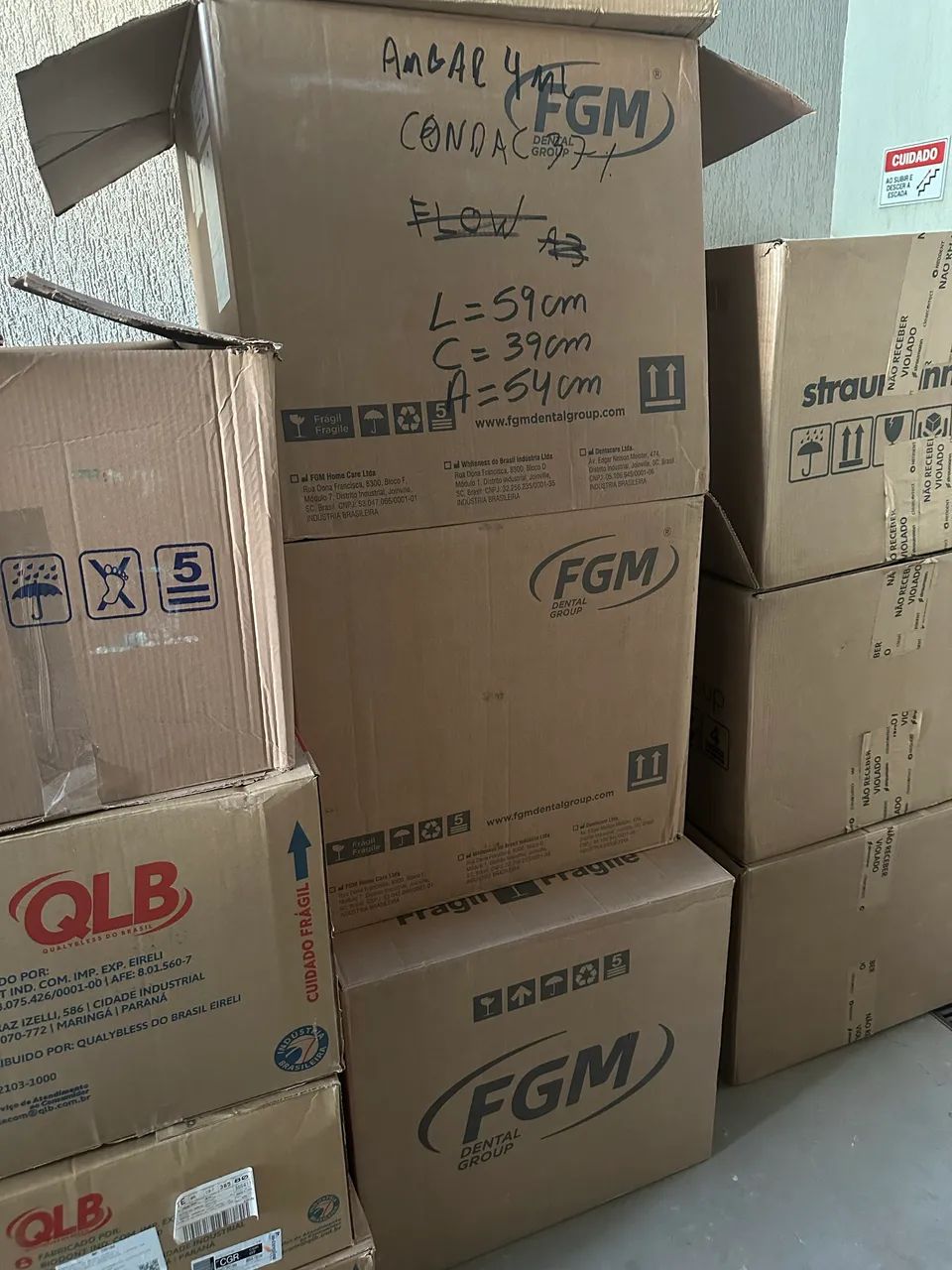 Caixas para mudança ou embalagem65049000873857123