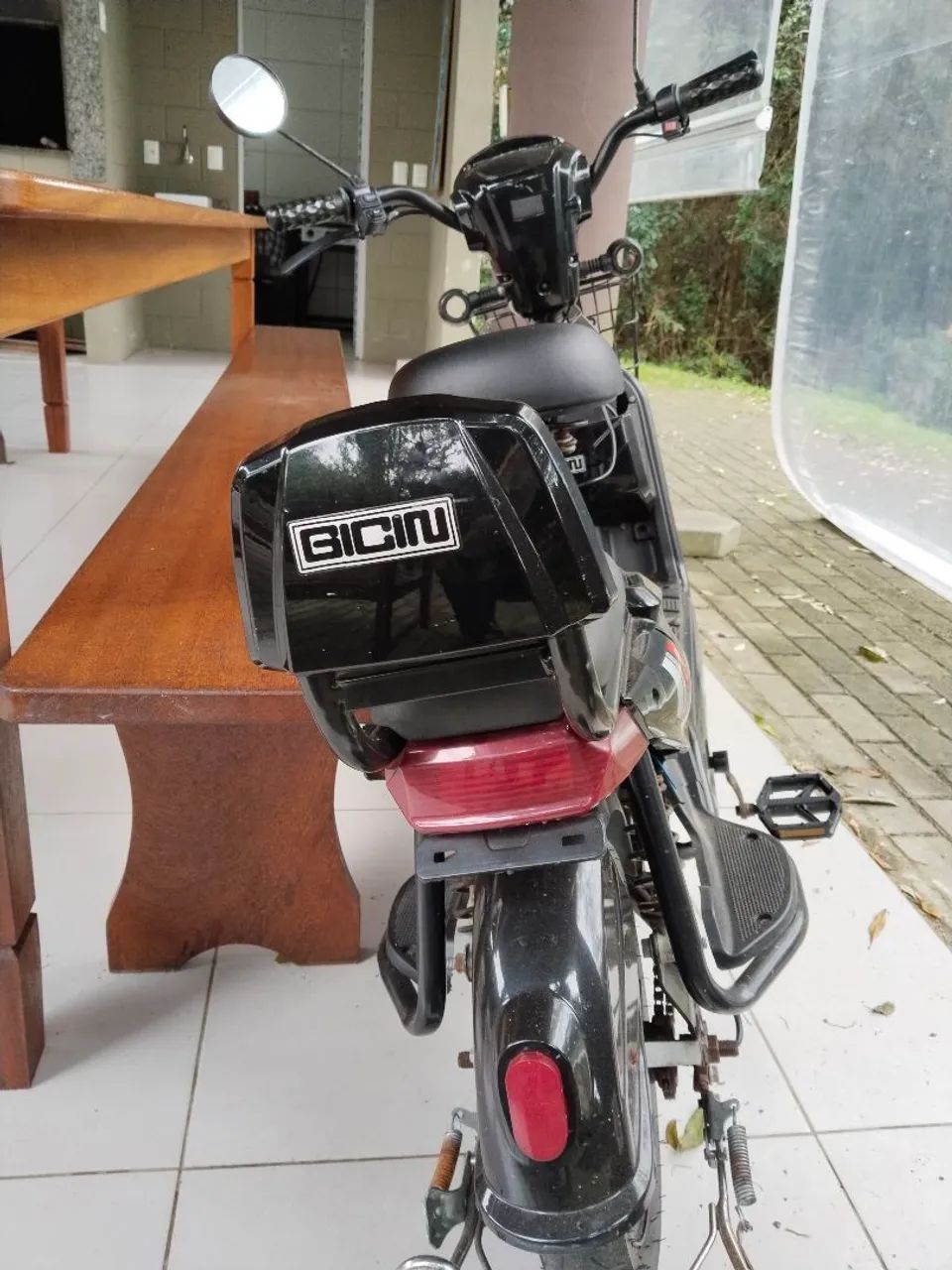 Scooter eletrônica gincim seminova. - Foto 2