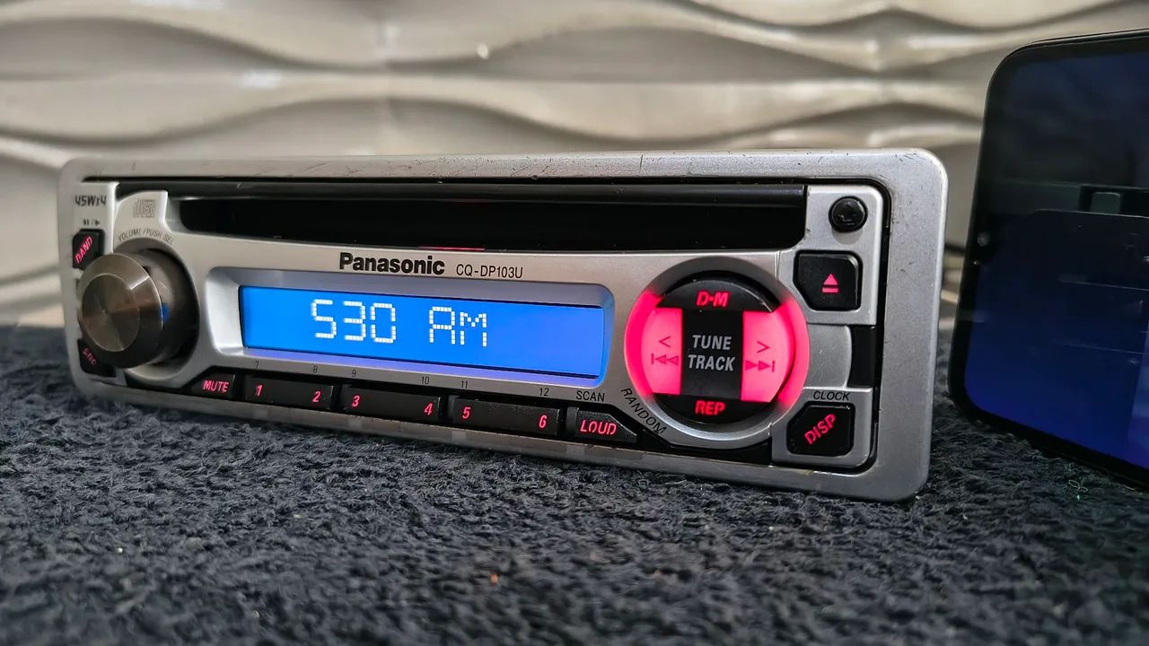 Rádio Panasonic com Bluetooth na função AM. - Foto 3
