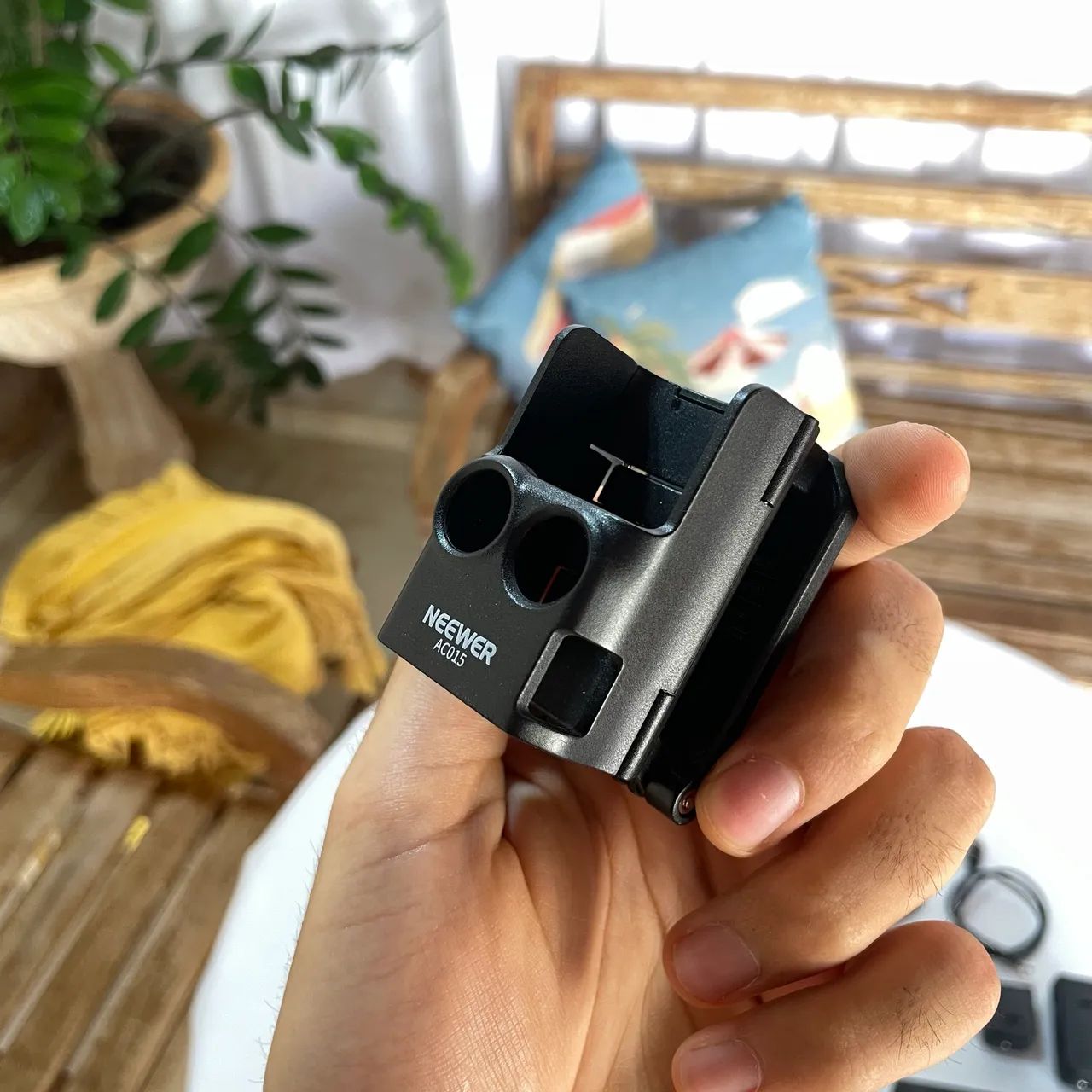 DJI Osmo Pocket 3 Creator Combo + Lente Black Mist + Suporte Magnético  - Foto 4