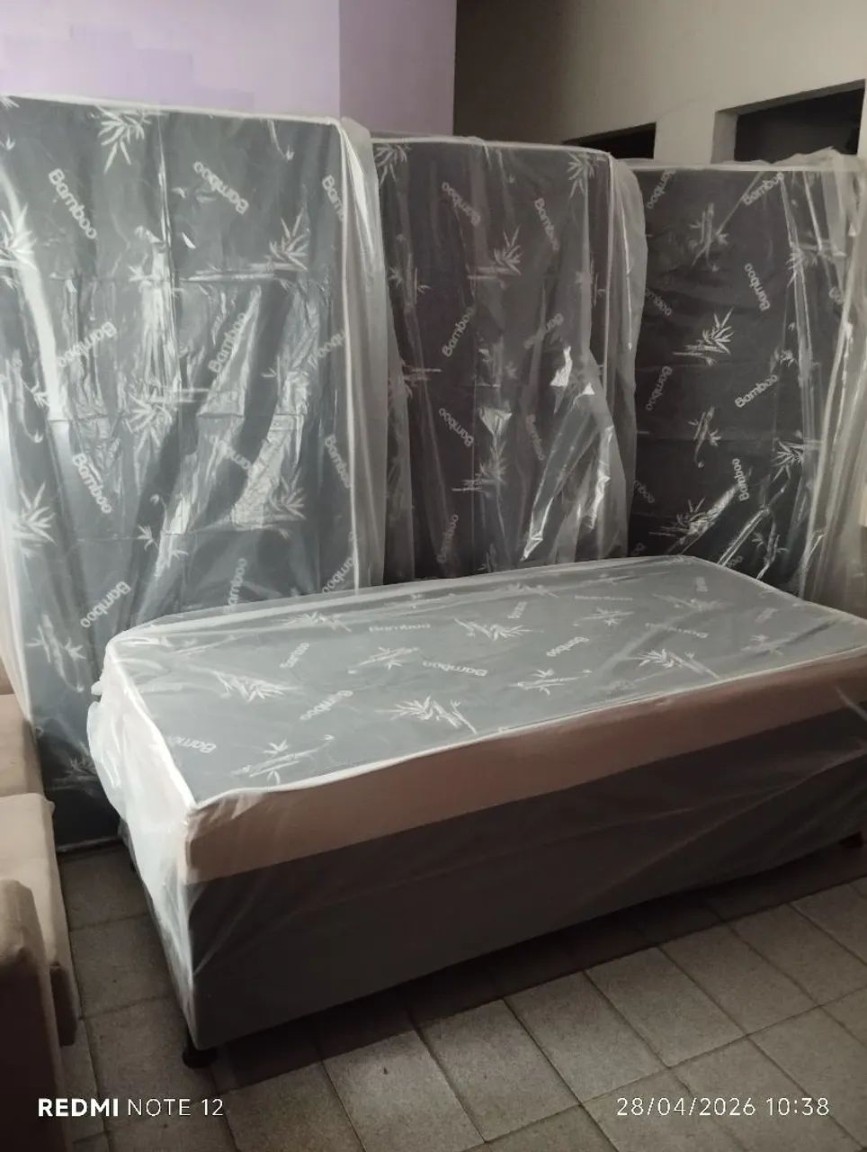 Cama box solteiro 