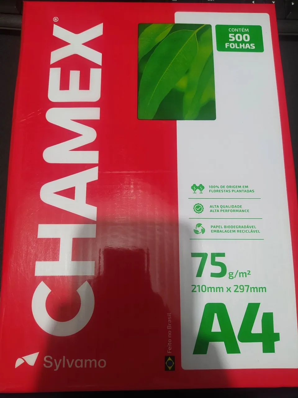 500 folhas de sulfite Chamex 75g