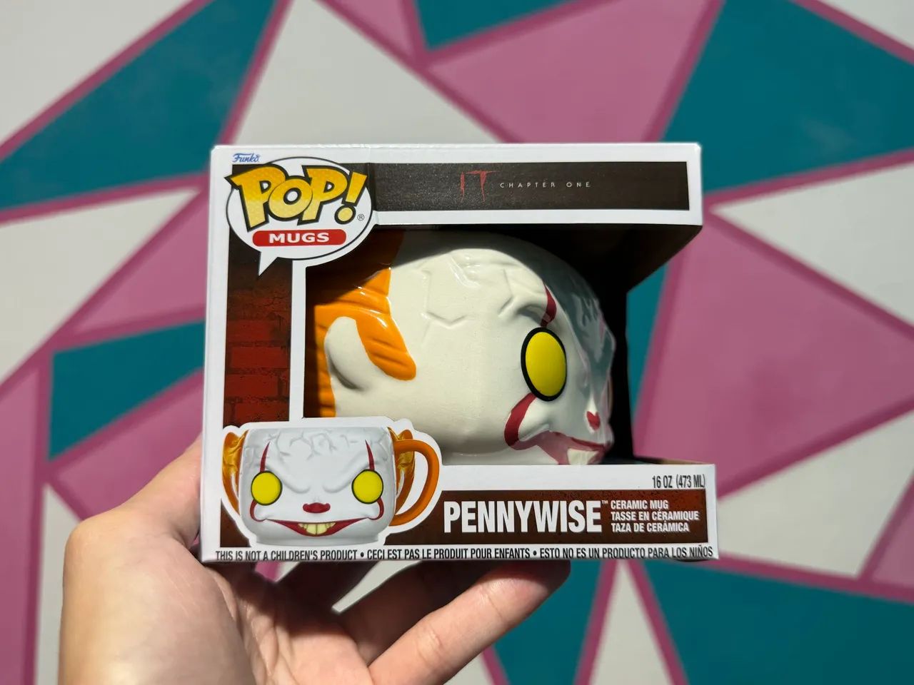 GRANDE Caneca Pennywise 473ml OFICIAL FUNKO POP - Foto 2