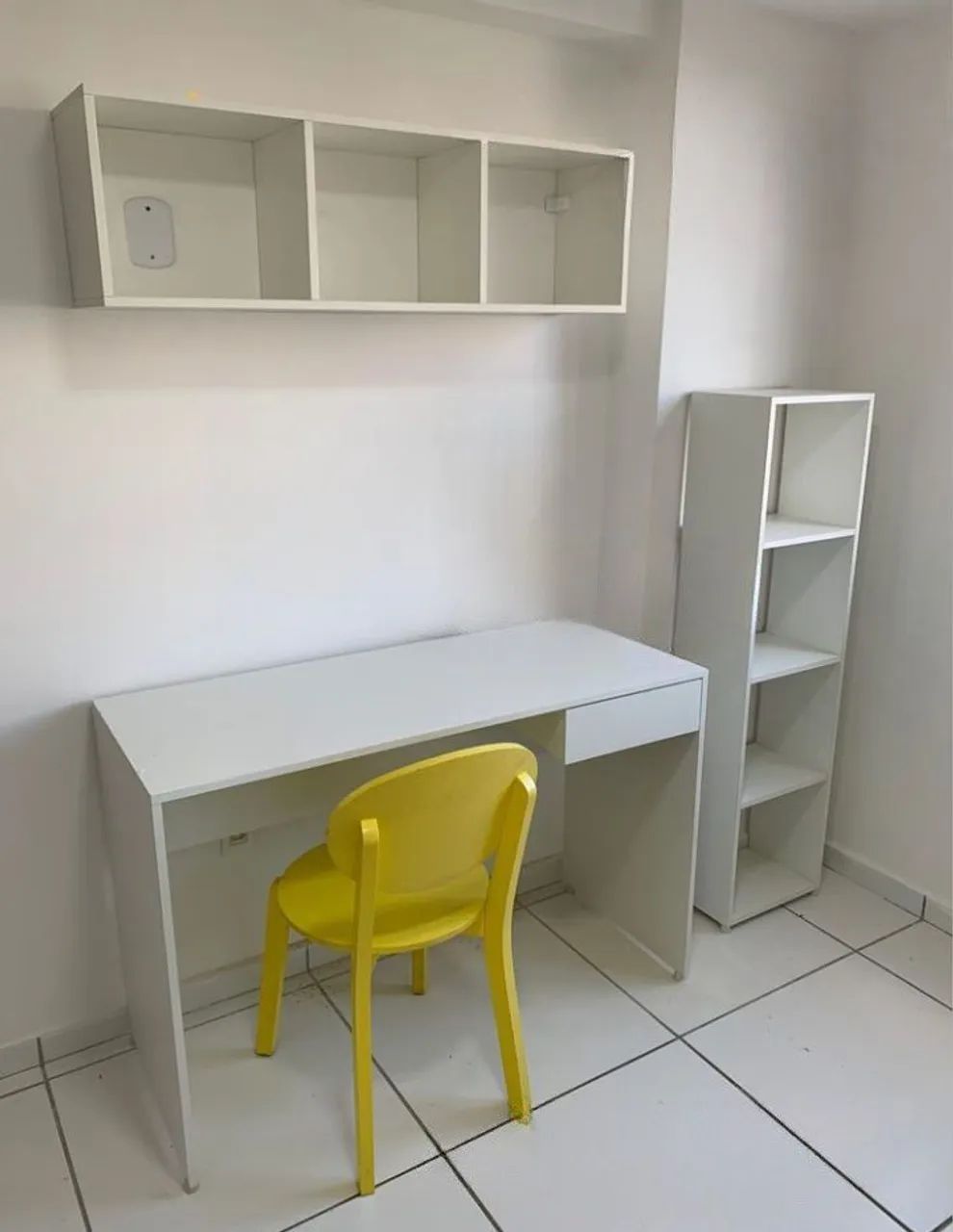 Promotional Set: Desk + Shelf Niche + Mini Bookshelf