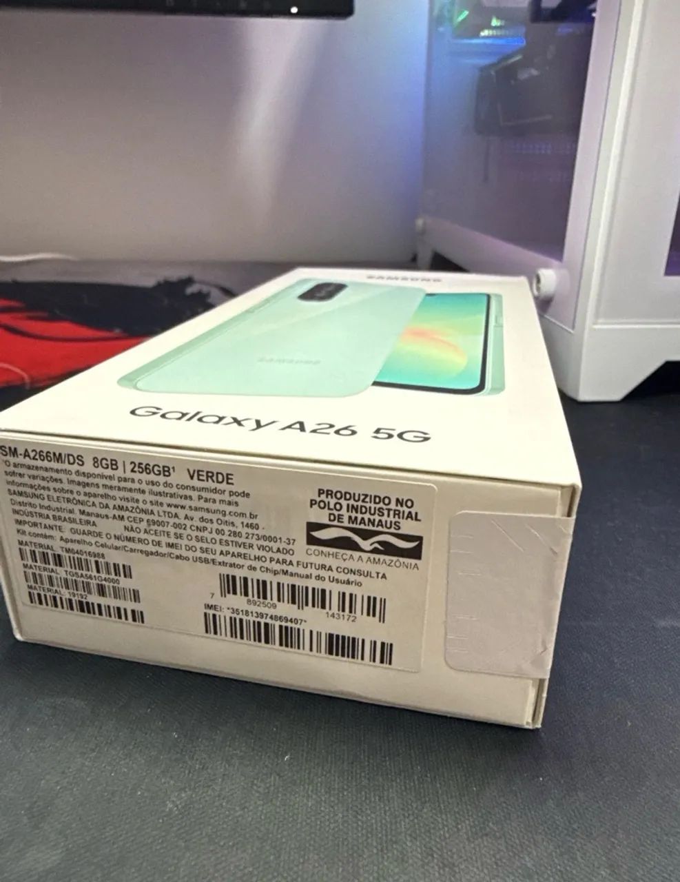 Lacrado! Celular Samsung Galaxy A26 5 g 256 gb Verde  - Foto 2