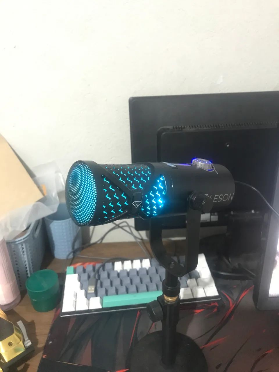 Microfone gamer profissional  - Foto 4