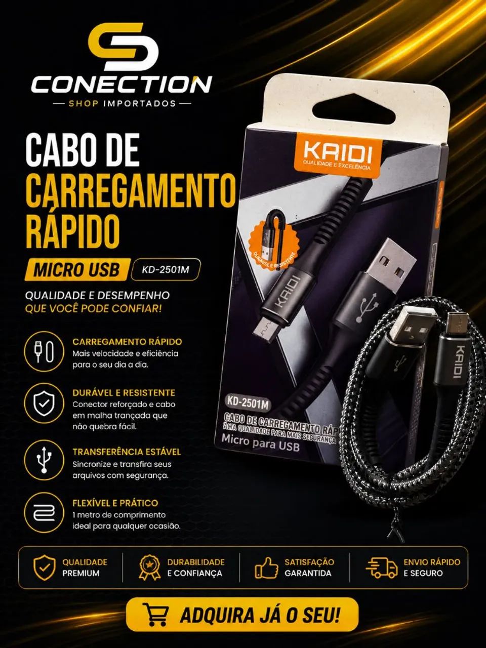 CABO DE DADOS V8/usb