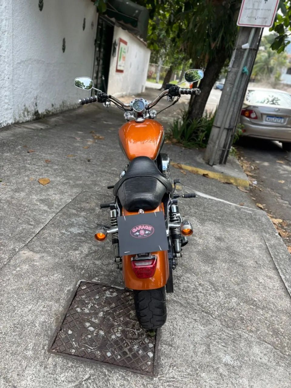 Harley Davidson XL 1200 CA 2015 Laranja - Foto 4