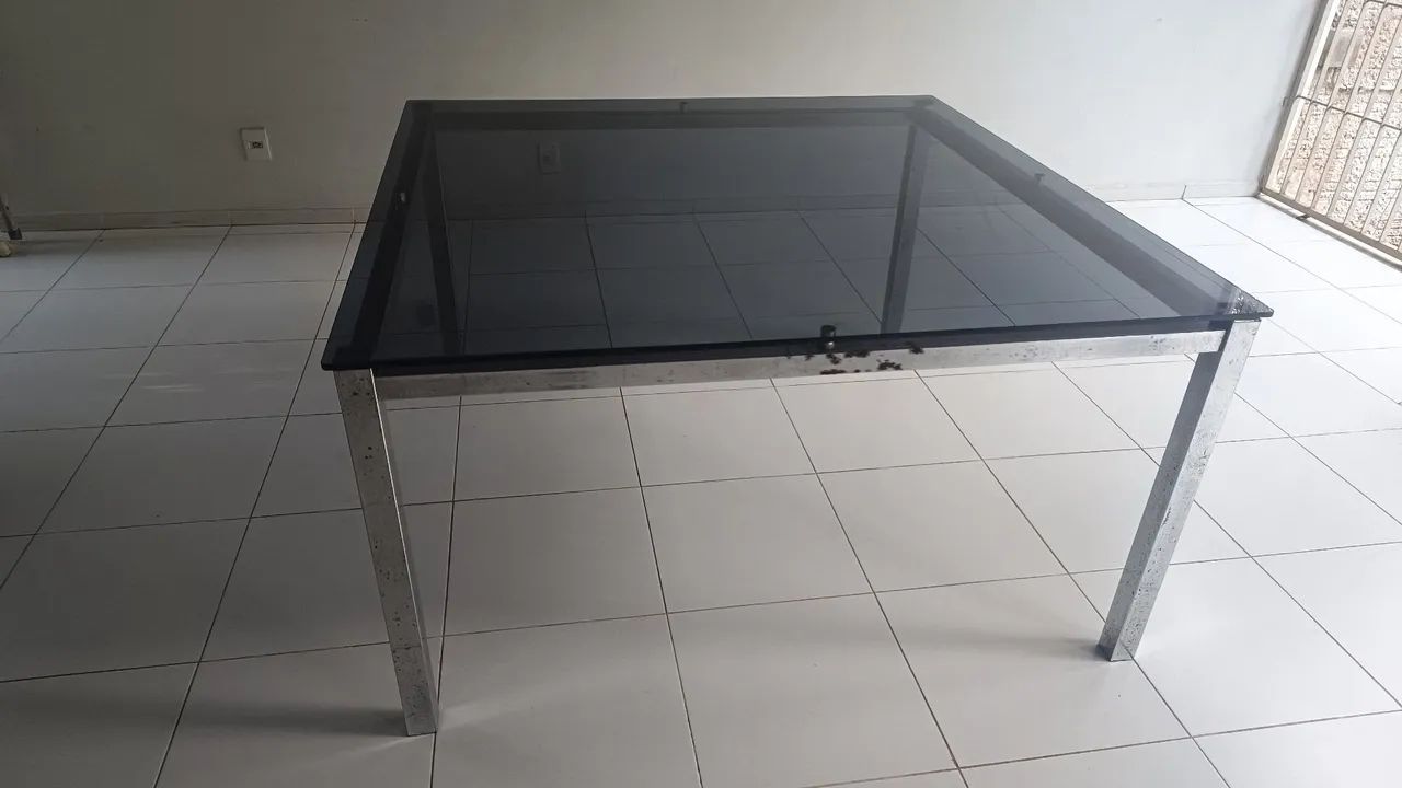 Vendo mesa de vidro - Foto 5