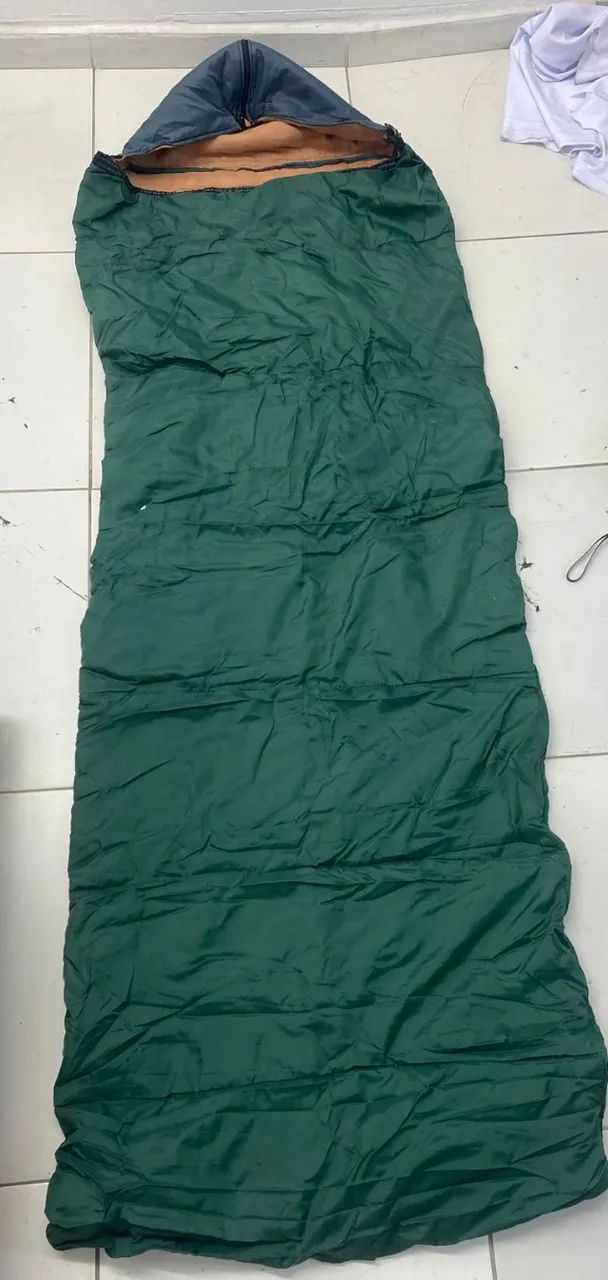 Saco de Dormir Verde | Excelente Estado - Foto 3
