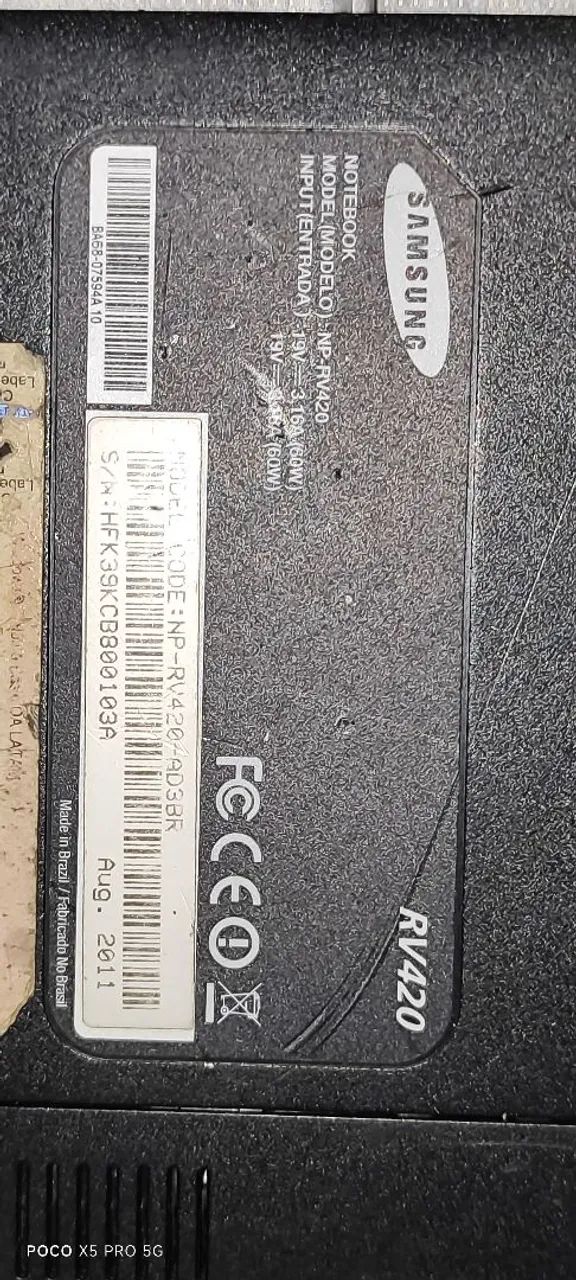 Notebook Samsung RV420 - Foto 3