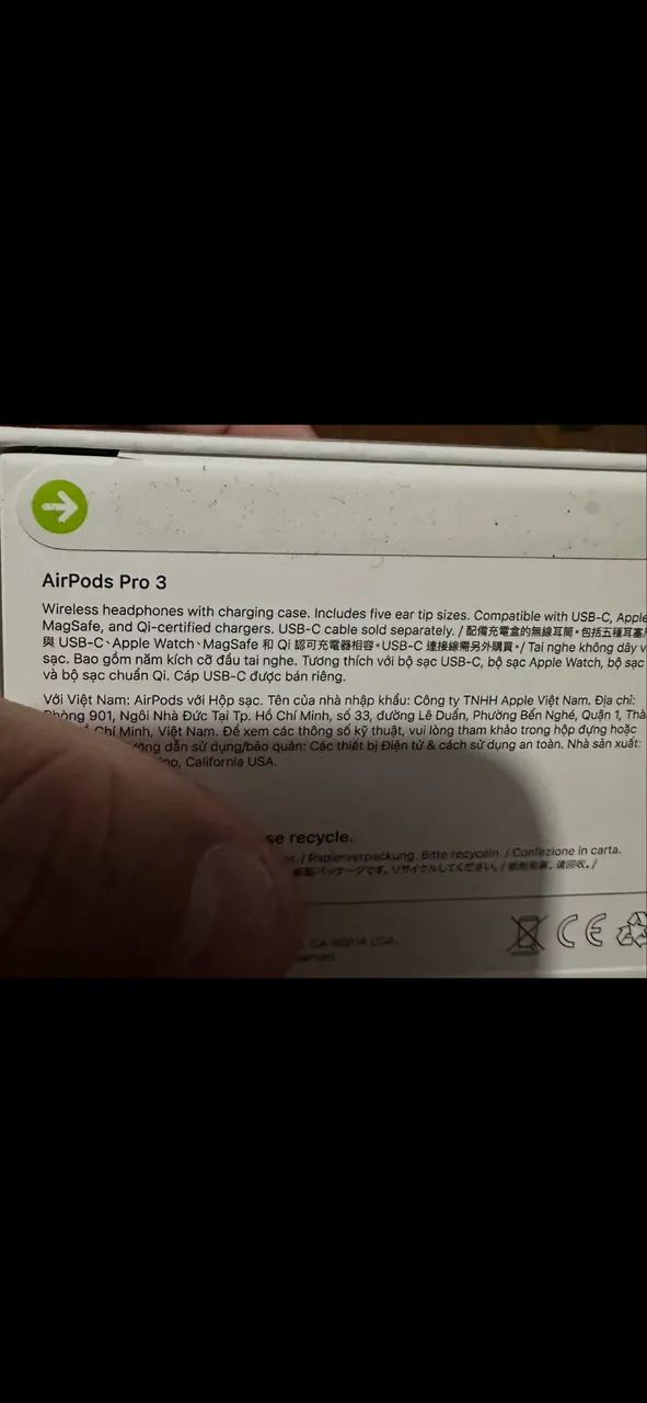 AirPod PRO 3 - Apple