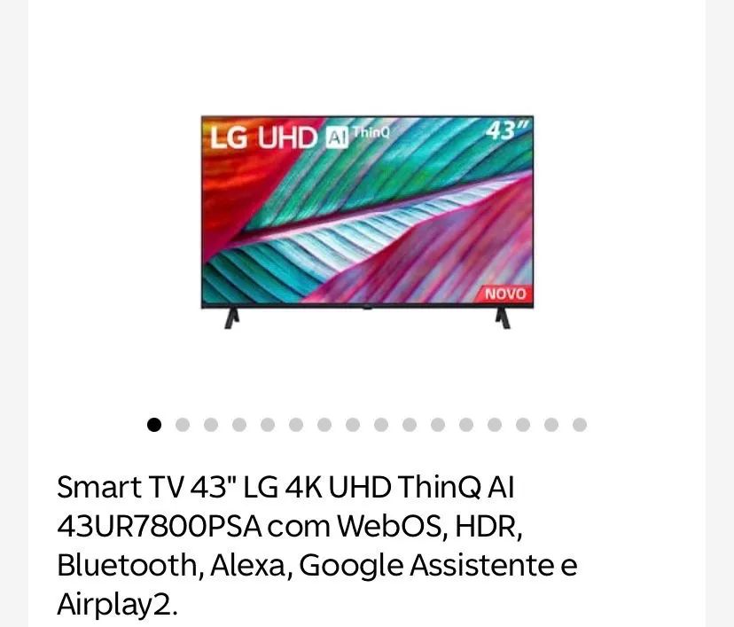 Vendo TV LG 43 - Foto 4