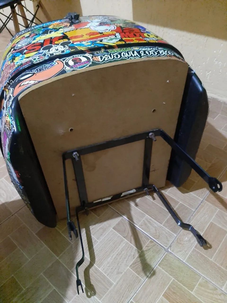 Vendo baú e suporte para moto 160 ano 2021 - Foto 2